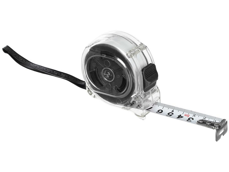 Рулетка Selvaksi, 5 м, черная