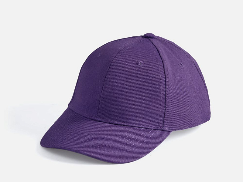 Бейсболка Buffalo, темно-фиолетовая