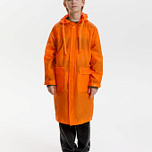 Дождевик детский RainDrop Kids, оранжевый