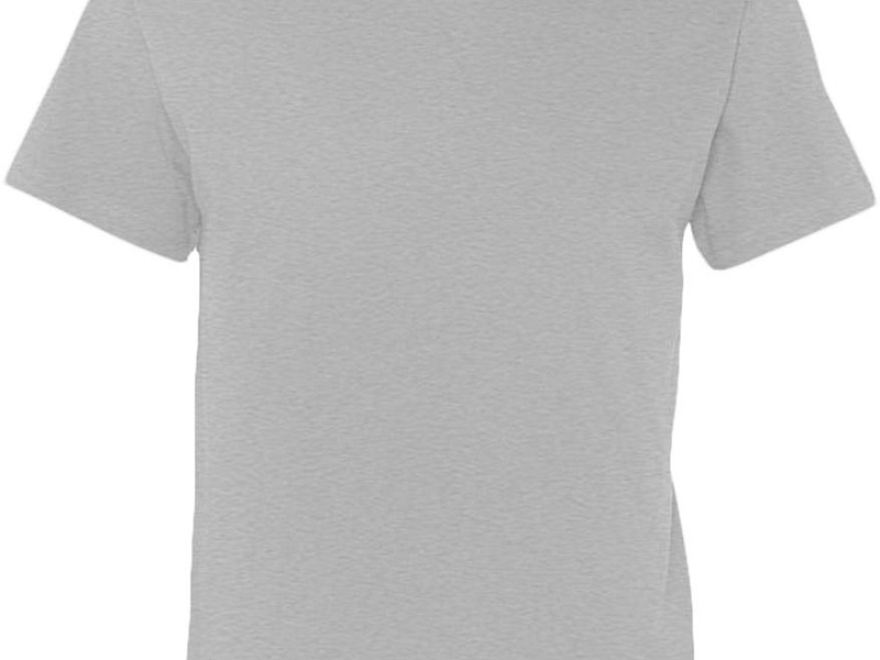 Футболка мужская с V-образным вырезом Victory 150, серый меланж