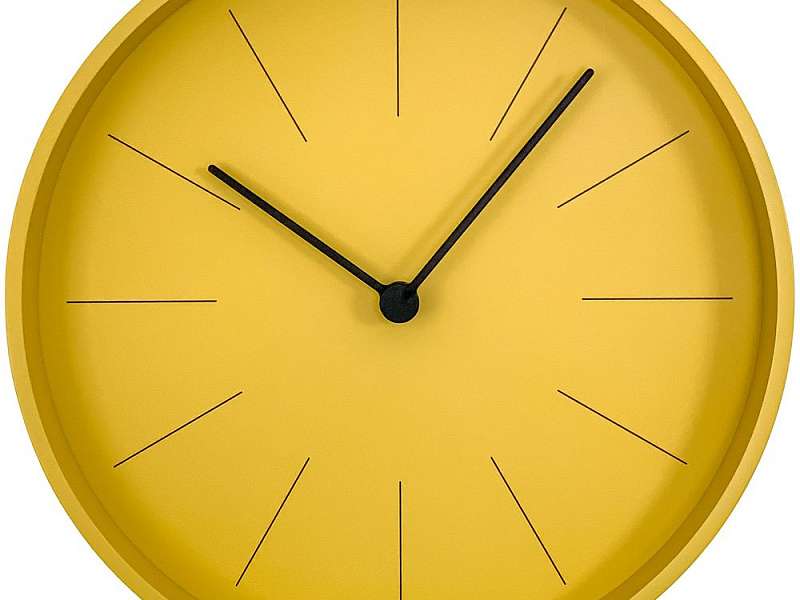 Часы настенные Ozzy, желтые