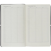 Ежедневник Nubuk, недатированный, синий