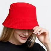 Панама Nylon двусторонняя, темно-синяя с красным