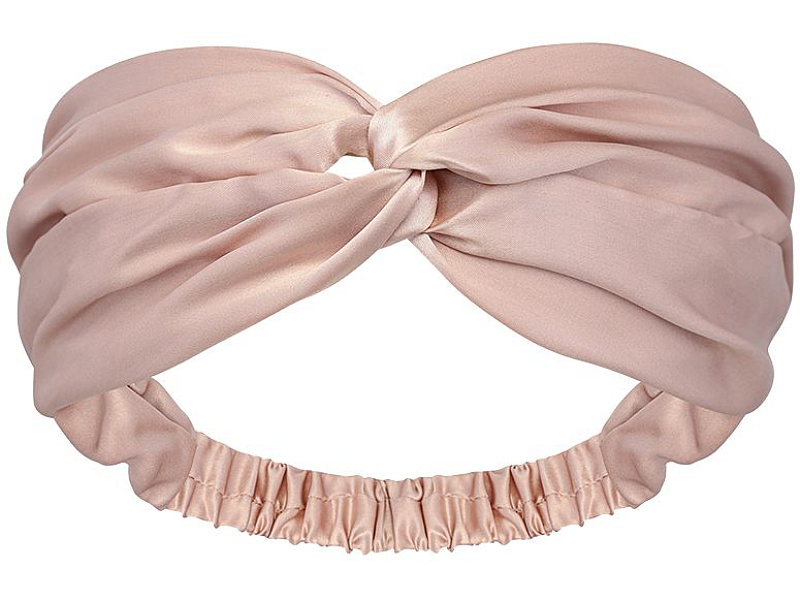 Повязка для волос Essential, розовая (пыльная роза)