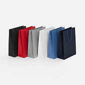 Пакет бумажный Porta XL, темно-синий