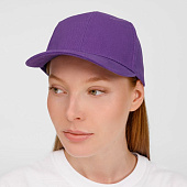 Бейсболка Buffalo, темно-фиолетовая