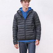 Куртка с капюшоном мужская Stream Men, темно-синяя