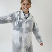 Дождевик детский RainDrop Kids, белый