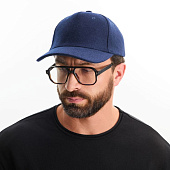 Бейсболка Woolridge, темно-синяя