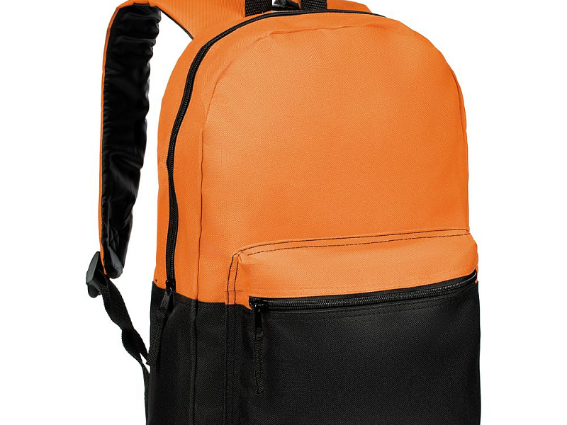 Рюкзак Base Up, черный с оранжевым
