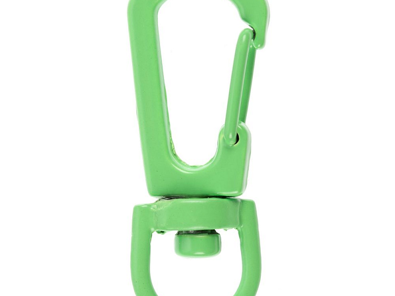 Застежка-карабин Snap Hook, S, зеленый неон