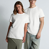 Футболка унисекс T-Bolka 160, белая (белоснежная)