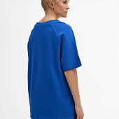 Футболка унисекс оверсайз T2, синяя