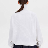 Джемпер Siluetti Birne, молочно-белый