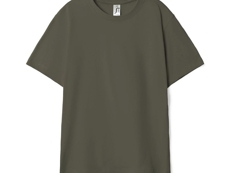 Футболка детская Regent Kids 150, темный хаки