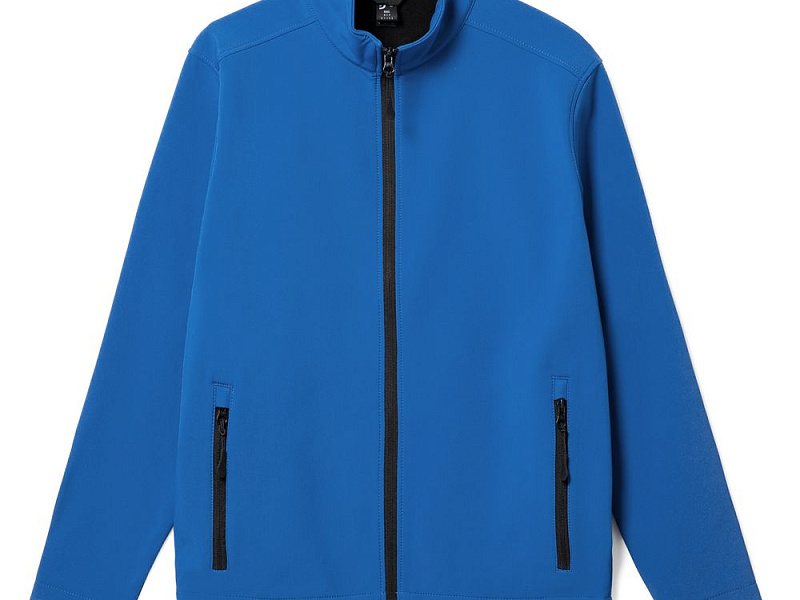 Куртка софтшелл мужская Race Men ярко-синяя (royal)
