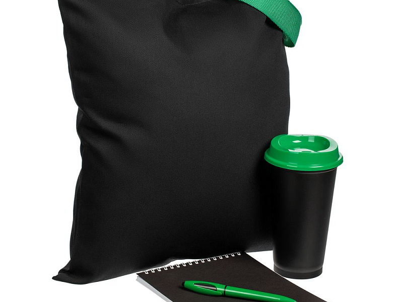 Набор Take Part, черный с зеленым