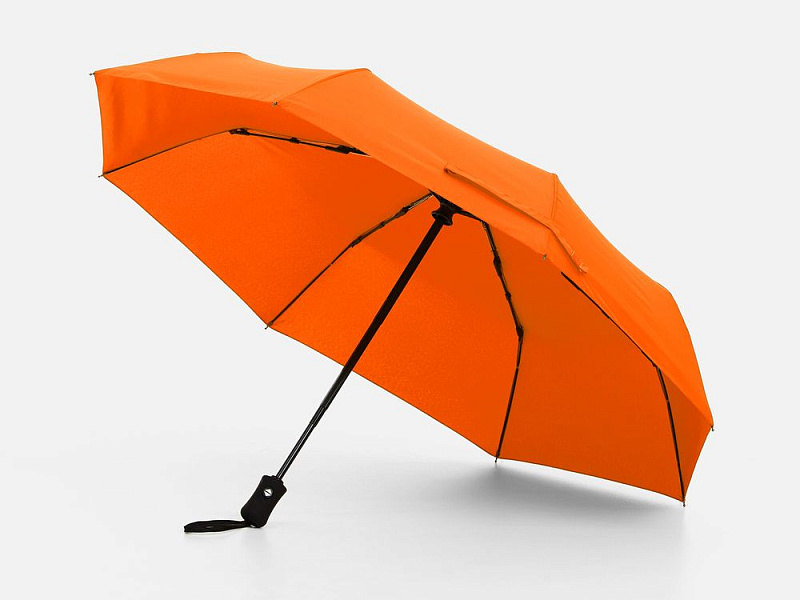 Зонт складной Monsoon, оранжевый