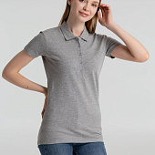 Рубашка поло женская Phoenix Women, серый меланж