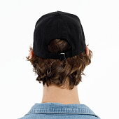 Бейсболка Woolridge, черная