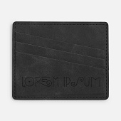 Чехол для карточек Urban, черный