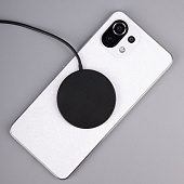 Беспроводное зарядное устройство с магнитами Magmate, черное