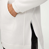 Худи унисекс оверсайз Easy Street, молочно-белое