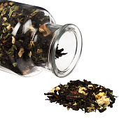 Чай «Сокочай», черный с соком ананаса, с кусочками ананаса, яблока и корицы