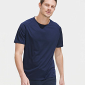 Футболка унисекс Sporty 140, розовый коралл