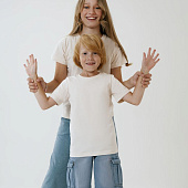 Футболка детская T-Bolka Kids, молочно-белая