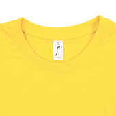 Футболка унисекс Regent 150, желтая (лимонная)