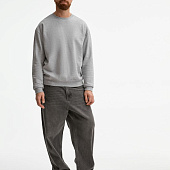 Свитшот унисекс Columbia, серый меланж