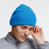 Шапка Urban Flow, ярко-голубая