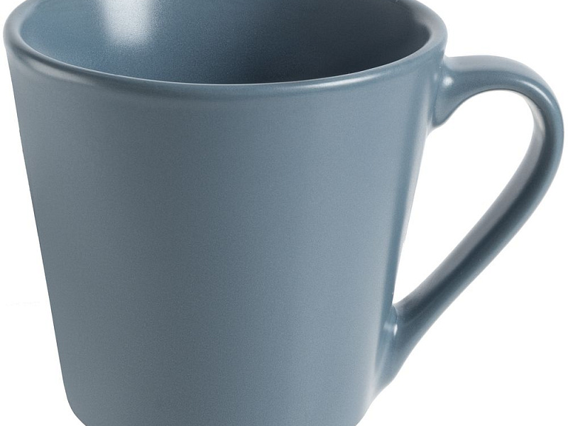 Кружка Modern Bell, матовая, серо-синяя