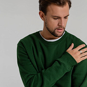 Свитшот унисекс King, темно-зеленый