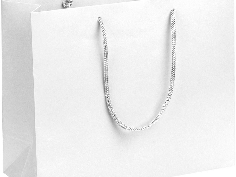 Пакет бумажный Porta S, горизонтальный, белый