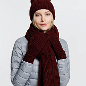 Шарф Nordkyn, бордовый