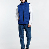 Жилет с капюшоном унисекс Gotland, синий