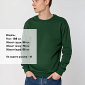 Толстовка Unit Toima Heavy, темно-зеленая