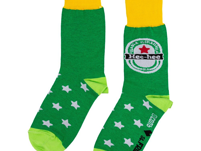 Носки Hee-hee, зеленые