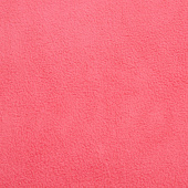 Флисовый плед Warm&Peace, розовый (коралловый)