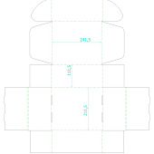 Коробка Grande, крафт