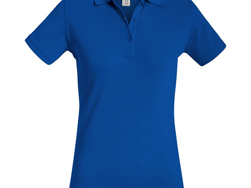 Рубашка поло женская Safran Timeless ярко-синяя