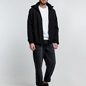 Куртка софтшелл мужская Zagreb, черная