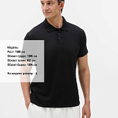 Рубашка поло мужская Prescott Men 170, черная