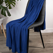 Плед Rombus, синий (василек)