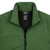 Куртка софтшелл женская Race Women, темно-зеленая