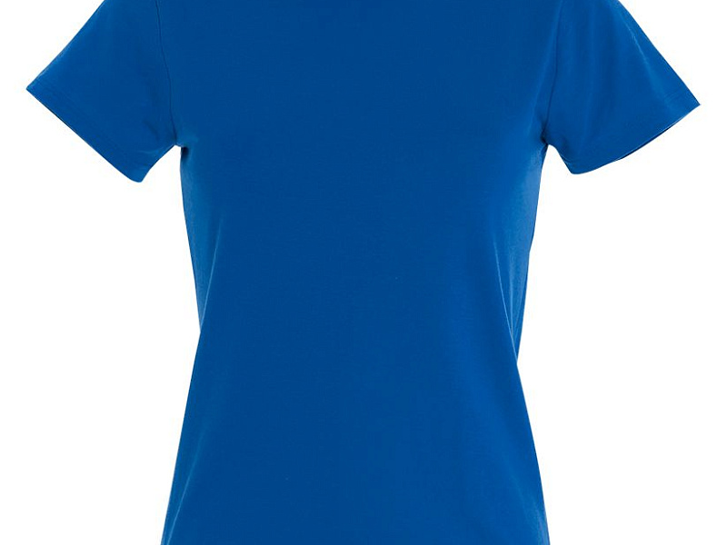 Футболка женская Miss 150, ярко-синяя (royal)