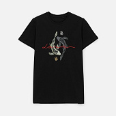 Футболка мужская T-bolka Stretch, черная