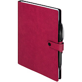 Ежедневник Strep Front на заказ, недатированный, малиновый